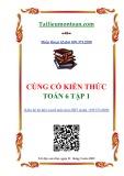 Củng cố kiến thức toán 6 tập 1