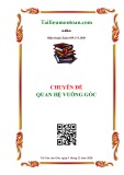 Chuyên đề Véc tơ trong không gian - Quan hệ vuông góc - Véc tơ trong không gian