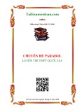 Chuyên đề Parabol (Luyện thi THPT Quốc gia)