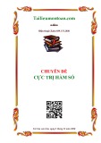 Chuyên đề Cực trị hàm số