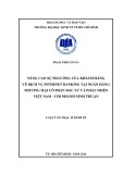 Luận văn Thạc sĩ Kinh tế: Nâng cao sự hài lòng của khách hàng về dịch vụ Internet Banking tại Ngân hàng Thương mại cổ phần Đầu tư và Phát triển Việt Nam - Chi nhánh Ninh Thuận