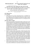 Quy định chuẩn mực kiểm toán nhà nước số 2402 - Các yếu tố cần xem xét khi kiểm toán đơn vị có sử dụng dịch vụ bên ngoài trong kiểm toán tài chính