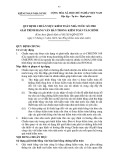 Quy định chuẩn mực kiểm toán nhà nước số 2580 - Giải trình bằng văn bản trong kiểm toán tài chính
