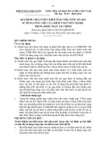 Quy định chuẩn mực kiểm toán nhà nước số 2610 - Sử dụng công việc của kiểm toán viên nội bộ trong kiểm toán tài chính