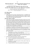 Quy định chuẩn mực kiểm toán nhà nước số 2230 - Tài liệu, hồ sơ kiểm toán của cuộc kiểm toán tài chính