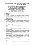 Quy định chuẩn mực kiểm toán nhà nước số 2805 - Lưu ý khi kiểm toán báo cáo tài chính riêng lẻ và khi kiểm toán các yếu tố, tài khoản hoặc khoản mục cụ thể của báo cáo tài chính