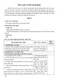 Kế hoạch bài dạy Tiếng Việt 5: Ôn tập cuối năm học (Sách Chân trời sáng tạo)
