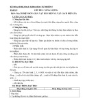 Kế hoạch bài dạy Khoa học 5: Tuần 9 (Sách Kết nối tri thức)