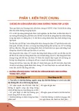 Kế hoạch bài dạy Giáo dục thể chất 5 - Phần 1: Kiến thức chung (Sách Kết nối tri thức)