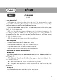 Kế hoạch bài dạy Mĩ thuật 5 - Bài 5: Lễ hội hoa (Sách Chân trời sáng tạo)