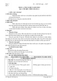 Kế hoạch bài dạy Công nghệ 5 - Bài 3: Tìm hiểu công nghệ (Sách Kết nối tri thức)