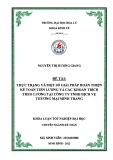 Khóa luận tốt nghiệp đại học ngành Kế toán: Thực trạng và một số giải pháp hoàn thiện kế toán tiền lương và các khoản trích theo lương tại Công ty TNHH Dịch vụ Thương mại Minh Trang