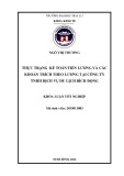 Khóa luận tốt nghiệp: Thực trạng kế toán tiền lương và các khoản trích theo lương tại Công ty TNHH dịch vụ du lịch Bích Động
