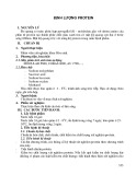 Định lượng protein