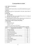 Cryptosporidium test nhanh