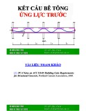 Bài giảng Kết cấu bê tông ứng lực trước: Chương 6 - Hồ Hữu Chỉnh
