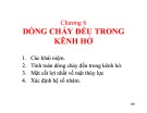 Bài giảng Cơ lưu chất: Chương 6 - TS. Dương Thanh Nga