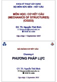 Bài giảng Cơ kết cấu: Chương 4 - TS. Nguyễn Thái Bình