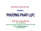 Bài giảng Cơ học kết cấu: Chương 5 - PGS. TS. Lương Văn Hải