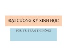 Bài giảng Đại cương ký sinh học - PGS. TS. Trần Thị Hồng