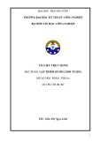 Tài liệu Thực hành học phần: Lập trình hướng đối tượng