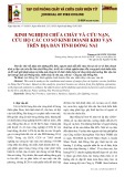 Kinh nghiệm chữa cháy và cứu nạn, cứu hộ các cơ sở kinh doanh kho vận trên địa bàn tỉnh Đồng Nai