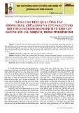 Nâng cao hiệu quả công tác phòng cháy, chữa cháy và cứu nạn, cứu hộ đối với cơ sở kinh doanh dịch vụ kho vận đáp ứng yêu cầu, nhiệm vụ trong tình hình mới