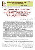 Hoàn thiện hệ thống chương trình, giáo trình, tài liệu dạy học tại trường Đại học Phòng cháy Chữa cháy đáp ứng yêu cầu nhiệm vụ đào tạo cán bộ đủ khả năng làm việc trong môi trường quốc tế