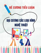 Đề cương tiểu luận Đại cương các loại hình nghệ thuật: Hình tượng Bộ đội Cụ Hồ trong nghệ thuật hội họa