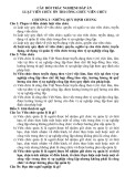 Bài soạn 35 câu hỏi trắc nghiệm/đáp án Luật Viên chức ôn thi công chức viên chức