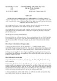 Thông tư số 32/2021/TT-BGDĐT