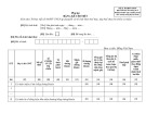 Mẫu Bảng kê chi tiết (Kèm theo Tờ khai mẫu số 04/ĐTV-TNCN áp dụng đối với tổ chức khai thuế thay, nộp thuế thay cho nhiều cá nhân)