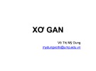 Bài giảng Xơ gan - Võ Thị Mỹ Dung