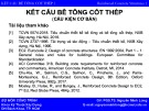 Bài giảng Kết cấu bê tông cốt thép 1: Chương 1 - PGS.TS. Nguyễn Minh Long