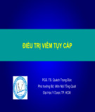 Bài giảng Điều trị viêm tụy cấp - PGS. TS. Quách Trọng Đức