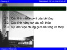 Bài giảng Kết cấu bê tông cốt thép 1: Chương 2 - PGS.TS. Nguyễn Minh Long