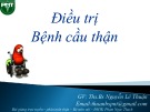 Bài giảng Điều trị bệnh cầu thận - ThS. BS Nguyễn Lê Thuận