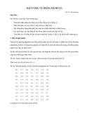 Đại cương về thống kê mô tả - PGS. TS. Đỗ Văn Dũng