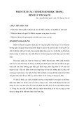 Phân tích các chỉ điểm sinh học trong bệnh lý tim mạch - Ths. Nguyễn Đinh Quốc Anh và TS. Hoàng Văn Sỹ