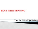 Bài giảng Bệnh hirschsprung - ThS. Bs.Trần Việt Hoàng