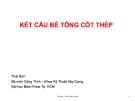 Bài giảng Kết cấu bê tông cốt thép: Chương 1 - Thái Sơn