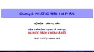 Bài giảng Giải tích 3: Chương 2