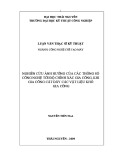 Luận văn Thạc sĩ Kỹ thuật: Nghiên cứu ảnh hưởng của các thông số công nghệ tới độ chính xác gia công, khi gia công cắt dây các vật liệu khó gia công