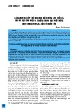 Lựa chọn bài tập thể dục nhịp điệu nâng cao thể lực cho nữ học sinh khối 10 trường trung học phổ thông chuyên khoa học xã hội và nhân văn
