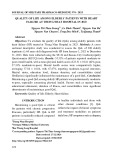 Quality of life among elderly patients with heart failure at Thong Nhat hospital in 2023