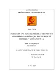 Luận văn Thạc sĩ Hệ thống thông tin: Nghiên cứu ứng dụng học máy phát hiện vết nứt công trình giao thông qua ảnh thu được từ thiết bị bay không người lái