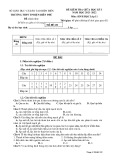 Đề thi giữa học kì 1 môn Sinh học lớp 11 năm 2021-2022 - Trường THPT TP Điện Biên Phủ