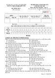 Đề thi học kì 1 môn GDCD lớp 11 năm 2021-2022 - Trường THPT TP Điện Biên Phủ