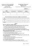 Đề thi học kì 1 môn Lịch sử lớp 12 năm 2021-2022 - Trường THPT TP Điện Biên Phủ