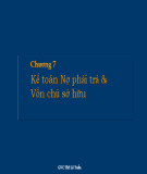 Bài giảng Kế toán tài chính: Chương 7 - ThS. Lê Tuấn
